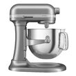 Mixer cu bol 6.6L, Artisan, Model HEAVY DUTY, Contour Silver - KitchenAid