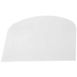 Razuitor de aluat Hendi, din polipropilena, set 6 buc, 130x100mm, forma semicerc, Alb