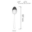 Lingură de desert Como, OVE, 187 mm