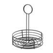 Suport pentru condimente rotund, Hendi, pentru 4 recipiente, 165x(h)205 mm