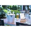 Galeata inox pentru servire bere cu deschizator sticle integrat, Hendi 230x(H)180 mm