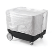 Carucior Hendi pentru transport farfurii, polipropilena, pentru farfurii cu diametrul ?de la ø170 mm la ø330 mm, 930x720x(H)800