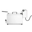 Friteuza electrica cu scurgere 10L Goliath Hendi, 10Kw, 400v, 299x584x(H)375mm