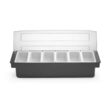Cutie pentru ingrediente Hendi, 6 recipiente  480x150x(H)100mm