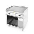 Plita gratar pe gaz 700, HENDI, Kitchen Line, 2 zone de incalzire, fiecare cu 3 arzatoare, putere totala 10kW, 10kW, 800x700x(H)900mm