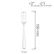 Furculiță de patiserie Como, OVE, 150 mm