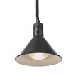 Lampa de caldura conica, neagra ø275x(H)250 mm, 230V, 250W