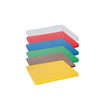 Tocator rosu, 450x300x12 mm, din polietilena HDPE 500, Hendi, cu 2 fete, potrivit si pt uz profesional, respecta normele de igiena HACCP
