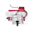 Feliator Hendi Profi Line 250, Rosu, 320 W, 485x420x(H)395 mm, Inox, grosime de taiere reglabila de la 0 la 12 mm