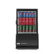 Vitrina rece pt prezentare, neagra, 58 lt, interval temp. 2-6 gr C, 170 W, 2 rafturi reglabile pe inaltime, ARKTIC by Hendi, 452x406x(H)816 mm, Clasa energetica C