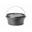 Oala din fonta, HENDI, 7,2 L  negru, ø310x(H)155mm