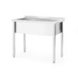 Spalator cu o singura cuva Budget Line 1000x600x850 mm 