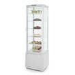 Vitrina frigorifica prezentare, alba,270lt, 556x526x(H)1913mm,230v 290w.