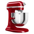 Mixer cu bol 6.6L, Model HEAVY DUTY, Empire Red - KitchenAid