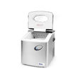 Masina profesionala pentru cuburi gheata, capacitate 15kg / 24h, stocare 4,5 kg cuburi, 160W, corp inox, Hendi Kitchen Line 15