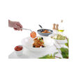 Penseta cu varf curbat, (L)160 mm, inox, pentru decorare / peste / manevrare alimente fierbinti, Hendi