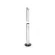 Scrumiera Hendi tip stalp, otel inoxidabil 18/8, 17x(H)92 cm