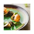 Farfurie Fine Dine, Beryllium diametru 254 mm, portelan, decorat manual