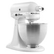 Mixer cu bol 4.3L, Classic, White - KitchenAid