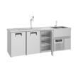 Modul bar FRENOX cu 3 usi si doua chiuvete