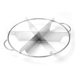 Taietor Hendi pentru placinta/tort, din inox, diametru 270mm, 6 portii egale