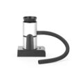 Infuzor de fum Hendi, camera detasabila, filtru integrat, furtun flexibil de cauciuc (30 cm), Aluminiu, 90x54x122 mm