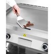 Plita gratar pe gaz 700, HENDI, Kitchen Line, 2 zone de incalzire, fiecare cu 3 arzatoare, putere totala 10kW, 10kW, 800x700x(H)900mm