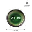 Farfurie Fine Dine Beryllium, pentru supa, diametru 152 mm, portelan, decorat manual