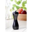 Rasnita neagra din lemn pentru piper 18cm Rimini - Bisetti