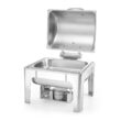 Chafing dish GN 1/2 finisaj tip oglinda, HENDI, Profi Line, 4L, 365x345x(H)345mm