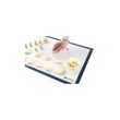 Set 5 bucati taietoare ovale Hendi cu margine neteda, pentru aluat, 159x103 mm