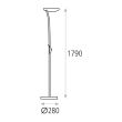 Lampadar 24W LED Praia - ACB Iluminacion