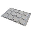 Tava cu forme rotunde 800x600mm - Errepan