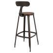 Scaun de bar metalic Rusty