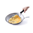 Cutit pentru patiserie, tort, placinte, omleta, Hendi, lama plata din inox 110x1,9 cm, maner polipropilena