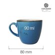 Ceasca espresso albastra, 90 ml