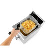 Friteuza cu inductie Hendi Kitchen Line, 8 lt, corp inox, 3500W, functie boost pentru incalzire rapida, Hendi, 290x485x(H)406mm