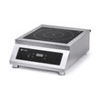 Plita cu inductie profesionala, Hendi Profi Line, model 5000 D ,putere 5000 W, control digital, corp inox, 39,8 cm x51,5 cm x16,8 cm inaltime
