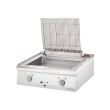 Grill electric dublu de banc cu gătire pe abur 800x700x250 mm, linia 700