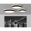 Plafoniera LED Lisboa 40 cm, neagra - ACB Iluminacion