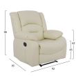 Fotoliu din piele Comfort Relax