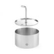 Presa decorare diam. 8 cm, inox,(capac) pentru forma inel cod Hendi 512142