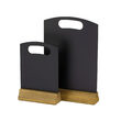 Set 2 x Tabla pentru meniu, suport lemn, 150x230 mm, Hendi