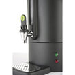 Percolator pentru bauturi fierbinti 7 litri, inox, negru mat, termostat 0-100 gr C, 1650 W, Concept Line Hendi, 307x330x(h)450 mm