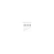 Tel bucatarie tip French, 8 fire rigide si groase din inox, cu maner nylon, 45 cm, Hendi