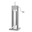 Aparat profesional pentru umplut carnati, HENDI Smart, 7 lt, sistem umplere cu 2 viteze, inclus set 3 palnii, 30x34x(H)83 cm