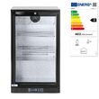 Vitrina frigorifica de prezentare interval temp. 2/10 C, 150 W, corp inox, ARKTIC by Hendi, 500x500x(H)900 mm 103 Litri, Clasa energetica D
