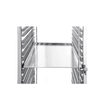 Carucior mobil pt debarasare tavi - pt 15 tavi 60x40 cm- structura inox - 690x515x(H)1695 mm, Hendi