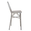 Scaun de bar din aluminiu Bamboo Look