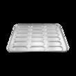 Tava copt din aluminiu pentru 16 painici sandvis 49x74cm - Almetal